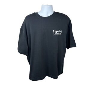 Zara men’s short sleeve sweatshirt, size Large, NWT, casual, active, sporty